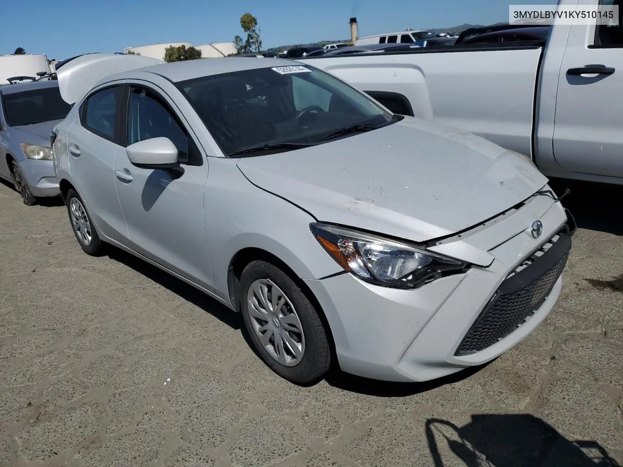 2019 Toyota Yaris L VIN: 3MYDLBYV1KY510145 Lot: 52926144