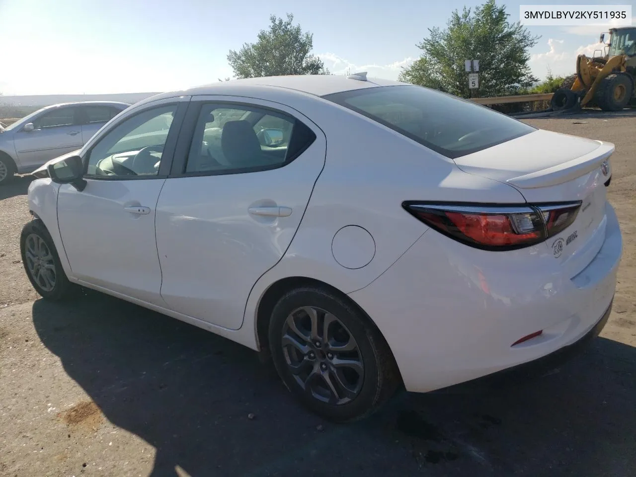 2019 Toyota Yaris L VIN: 3MYDLBYV2KY511935 Lot: 61950194