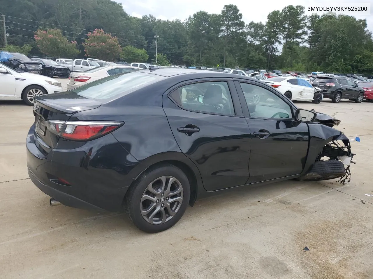 2019 Toyota Yaris L VIN: 3MYDLBYV3KY525200 Lot: 64854594