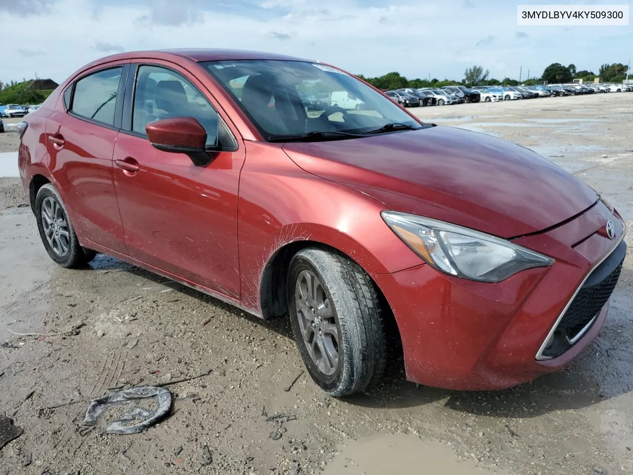 2019 Toyota Yaris L VIN: 3MYDLBYV4KY509300 Lot: 71267024