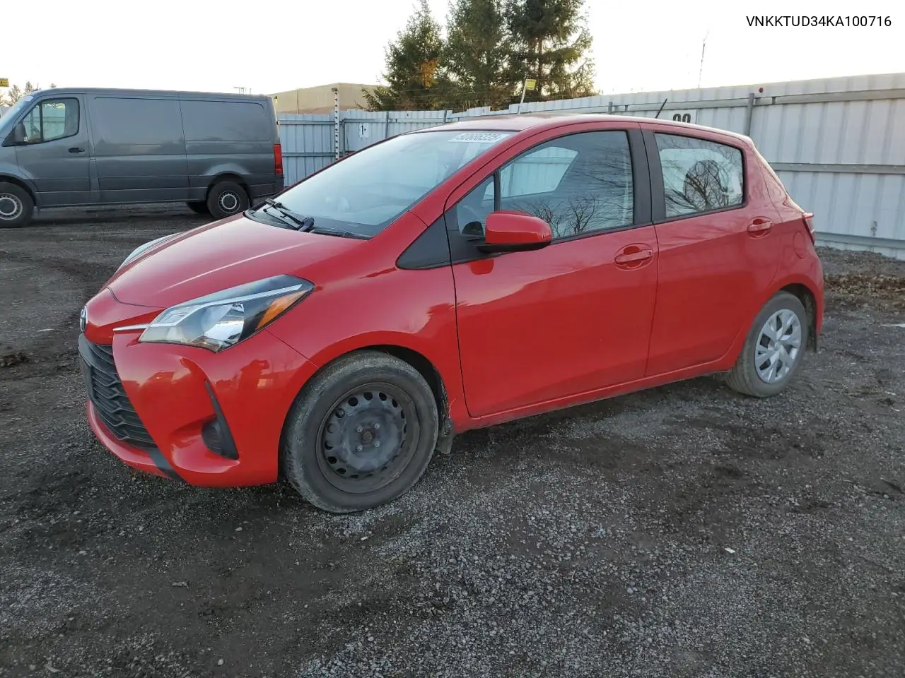 VNKKTUD34KA100716 2019 Toyota Yaris L