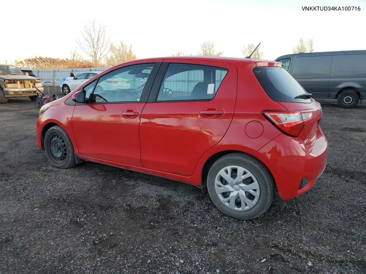 VNKKTUD34KA100716 2019 Toyota Yaris L