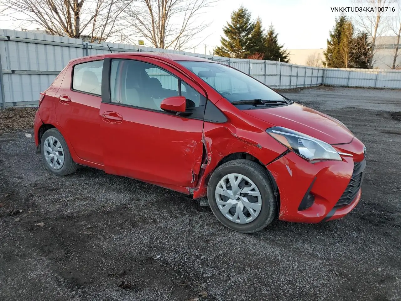 VNKKTUD34KA100716 2019 Toyota Yaris L