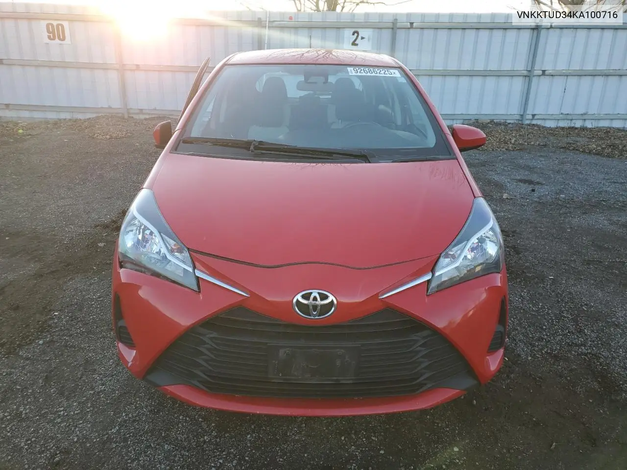 VNKKTUD34KA100716 2019 Toyota Yaris L