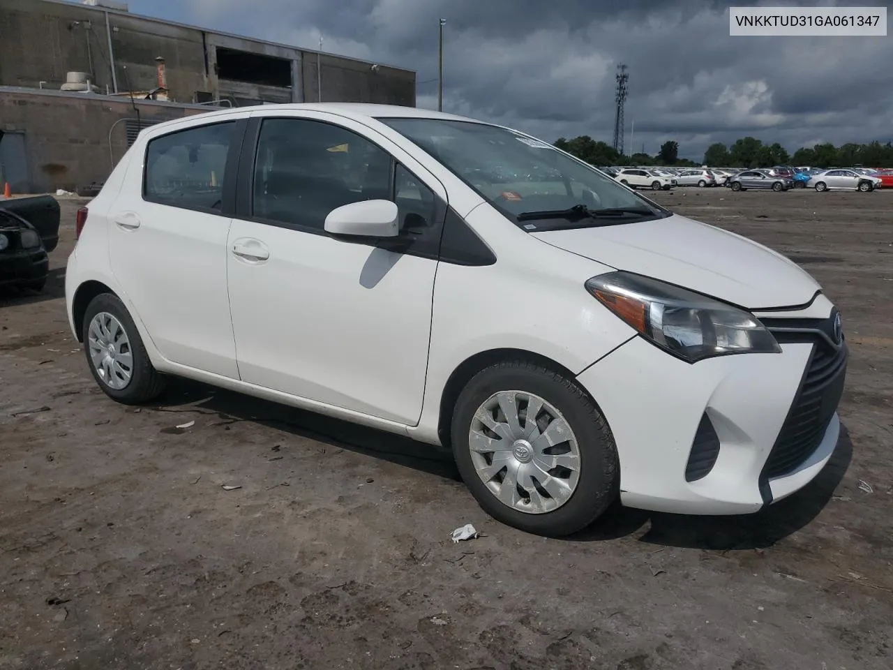 2024 Toyota Yaris L VIN: VNKKTUD31GA061347 Lot: 66236584