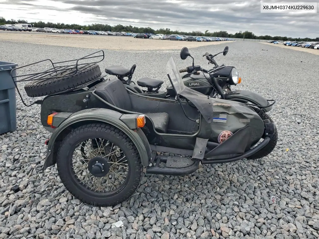 X8JMH0374KU229630 2019 Ural Tourist