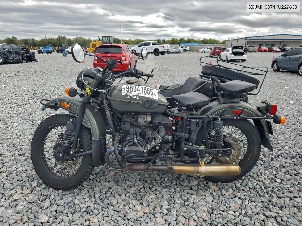 X8JMH0374KU229630 2019 Ural Tourist