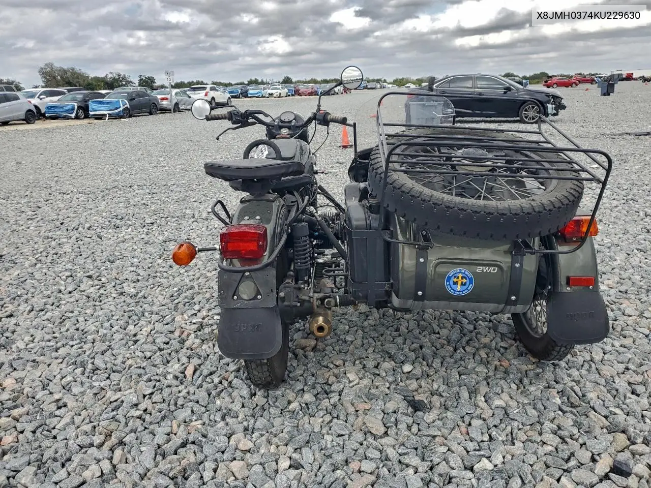 X8JMH0374KU229630 2019 Ural Tourist