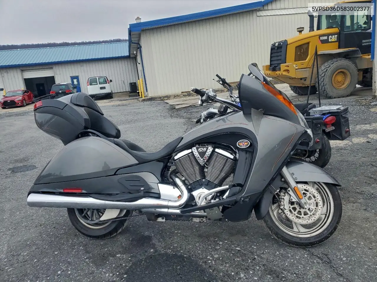 5VPSD36D583002377 2008 Victory Motorcycles Vision Deluxe