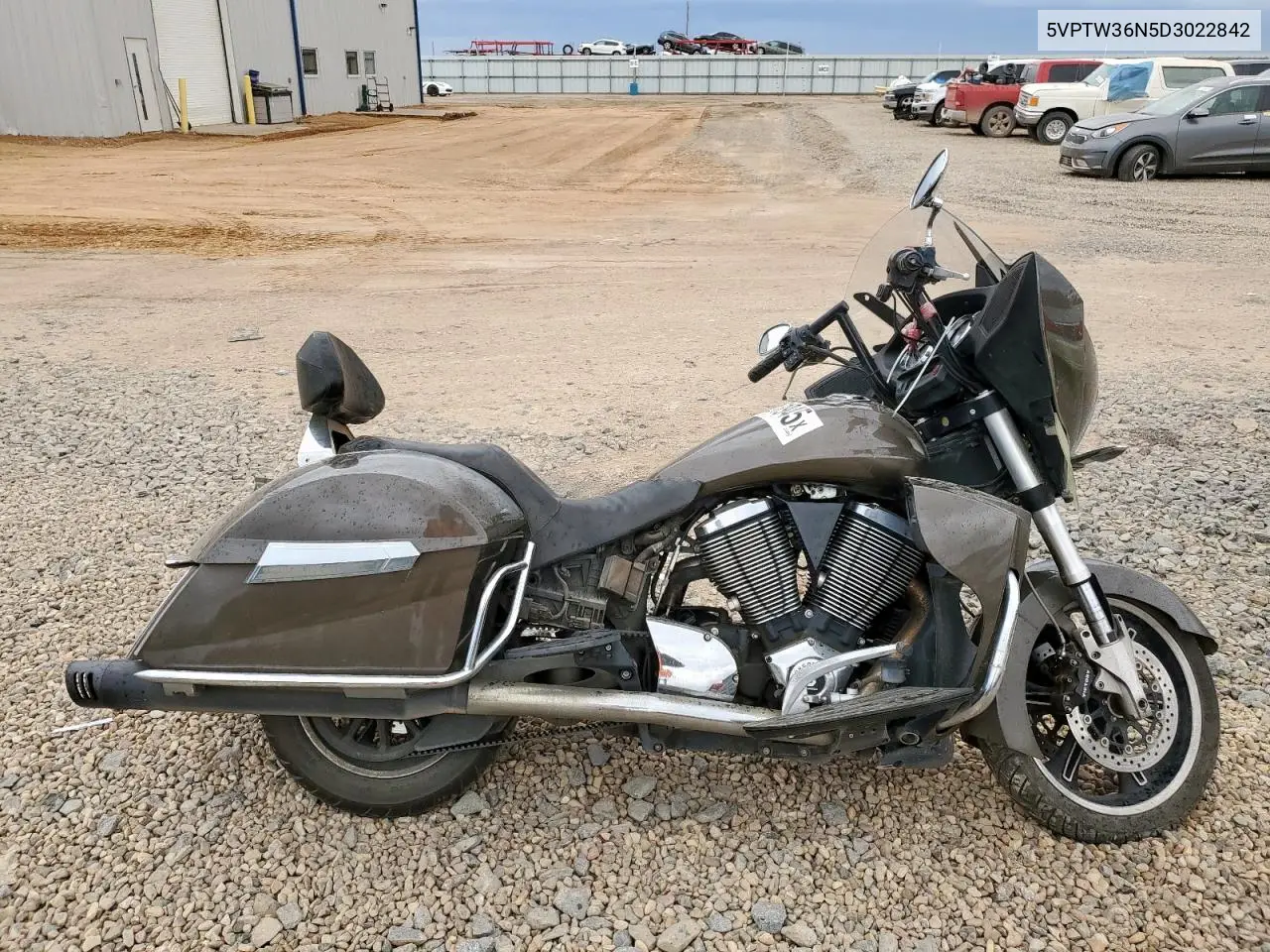 5VPTW36N5D3022842 2013 Victory Motorcycles Cross Country Tour