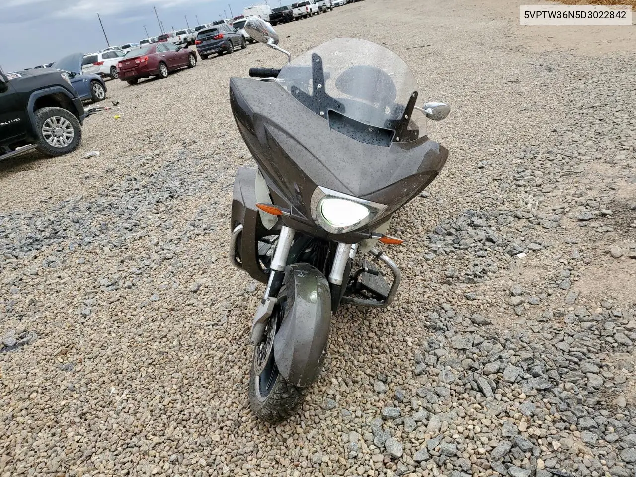 5VPTW36N5D3022842 2013 Victory Motorcycles Cross Country Tour