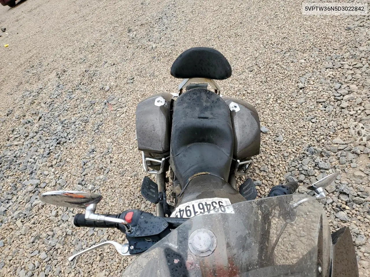 5VPTW36N5D3022842 2013 Victory Motorcycles Cross Country Tour