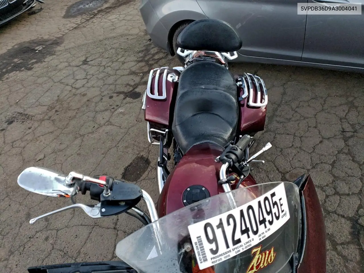 5VPDB36D9A3004041 2010 Victory Motorcycles Cross Country