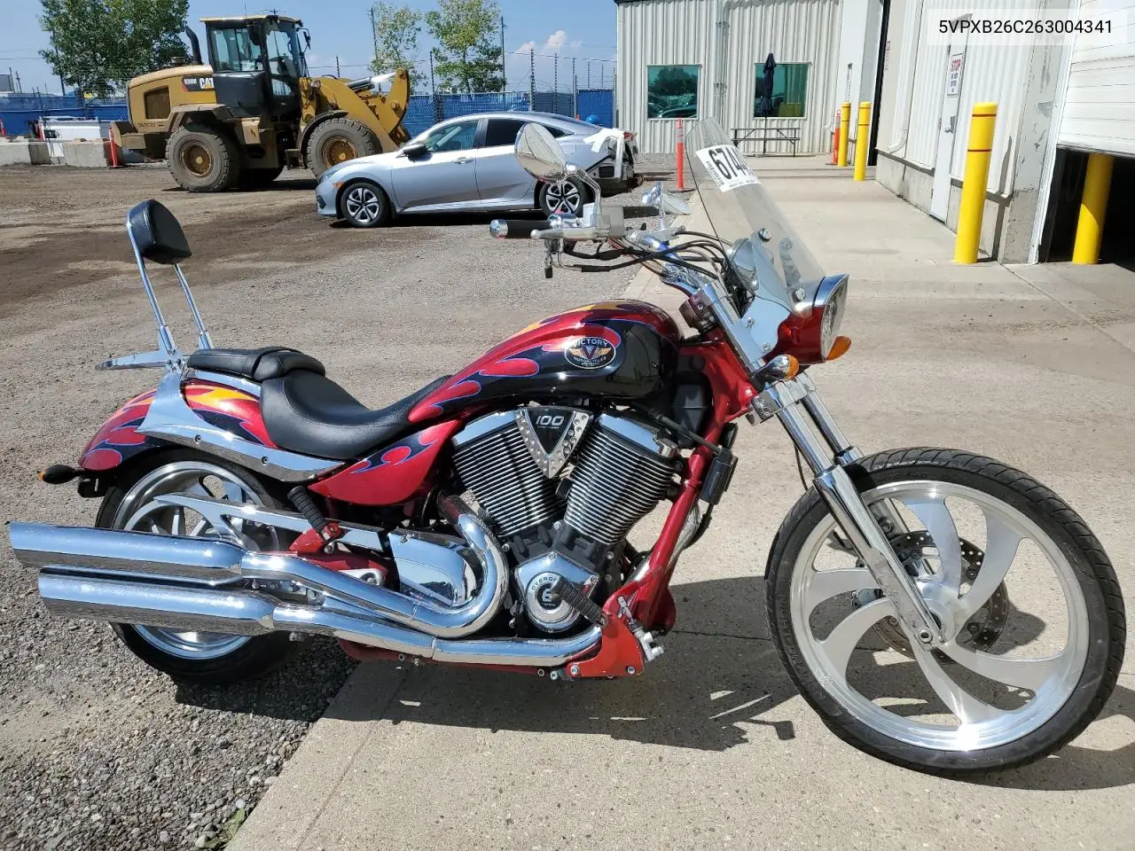 5VPXB26C263004341 2006 Victory Motorcycles Vegas Jackpot