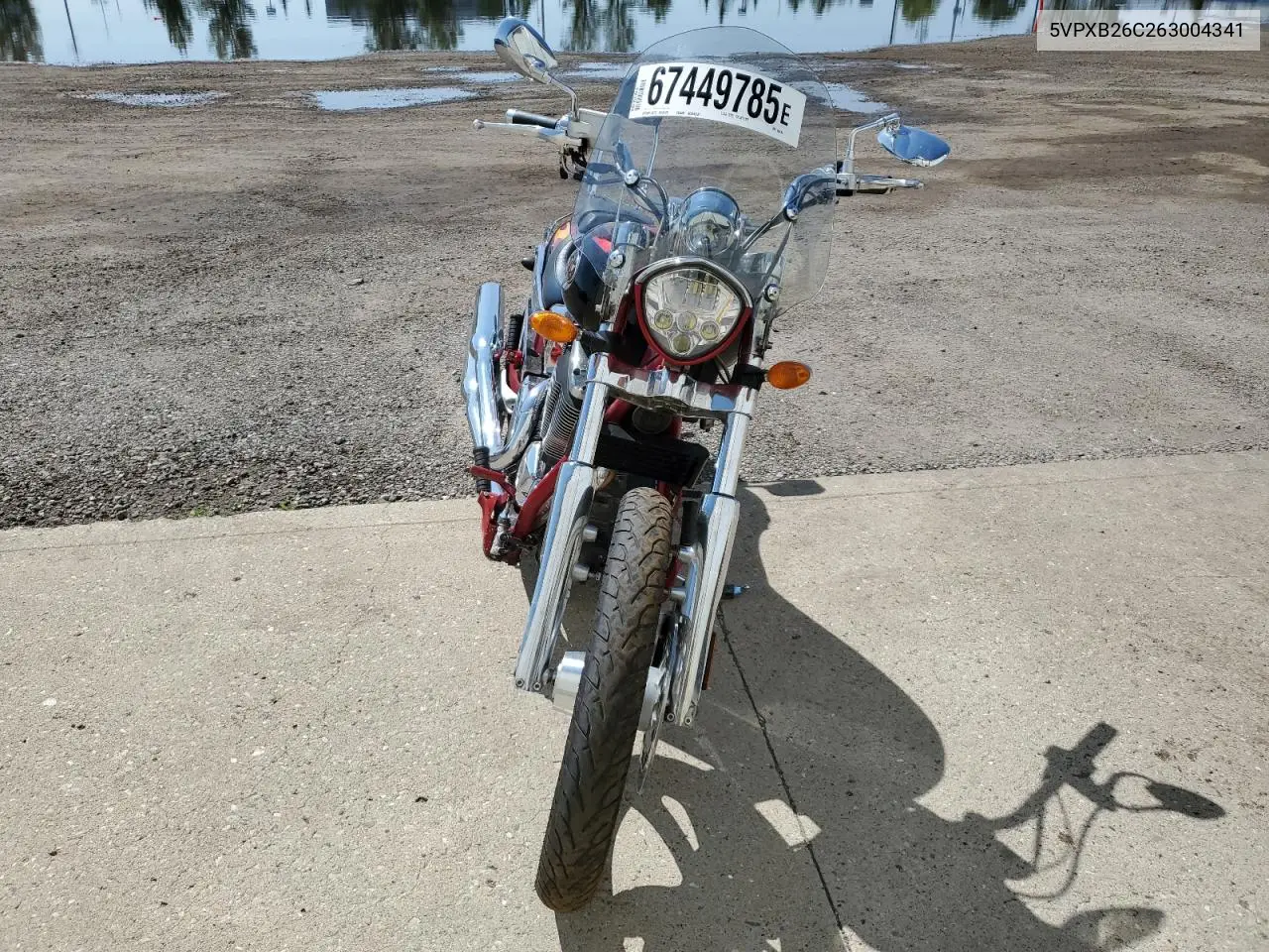 5VPXB26C263004341 2006 Victory Motorcycles Vegas Jackpot