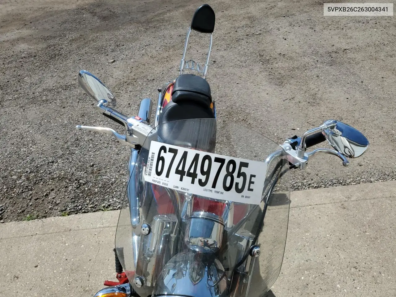 5VPXB26C263004341 2006 Victory Motorcycles Vegas Jackpot