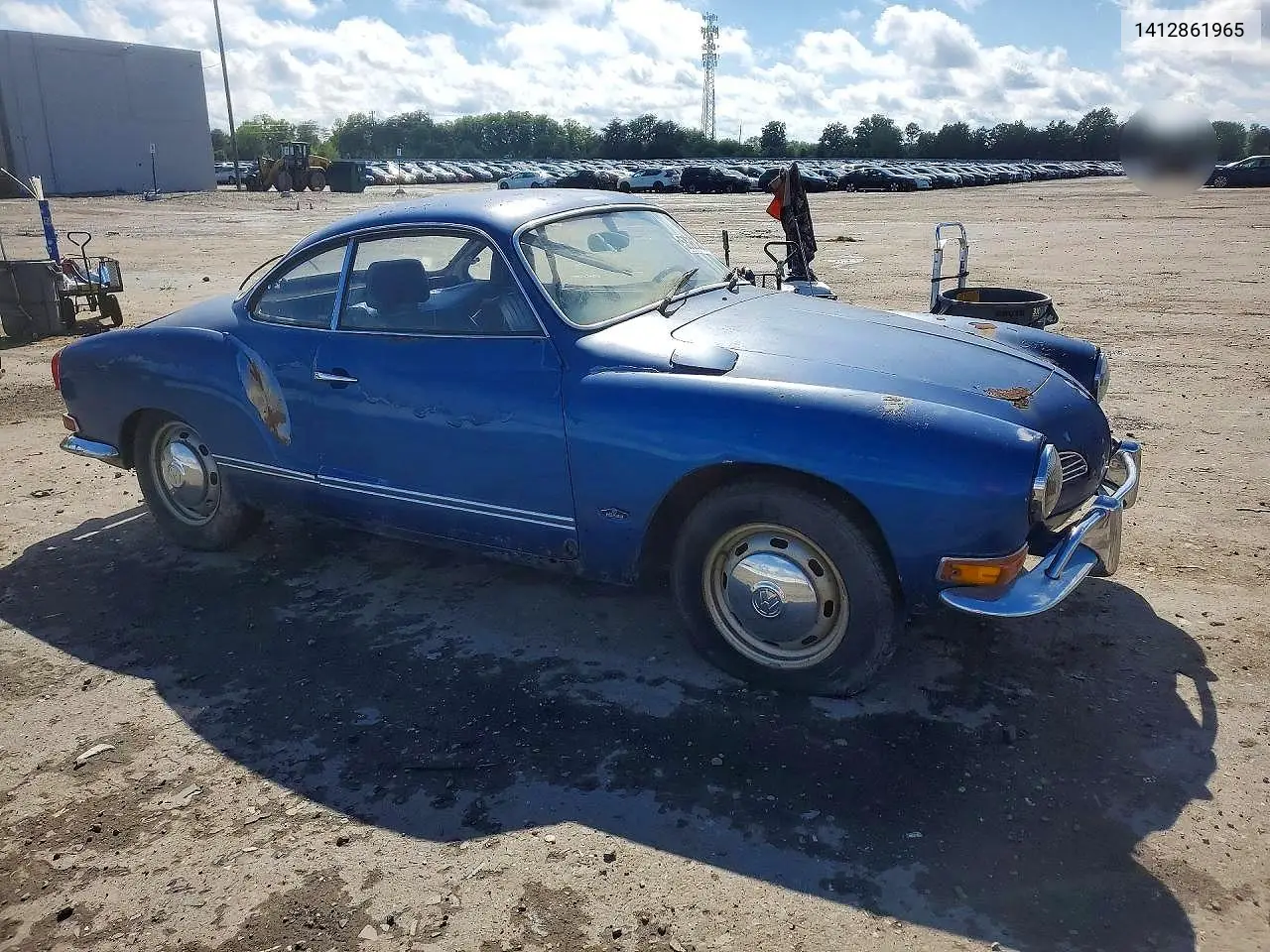 1971 Volkswagen Karmann Gh VIN: 1412861965 Lot: 53227886