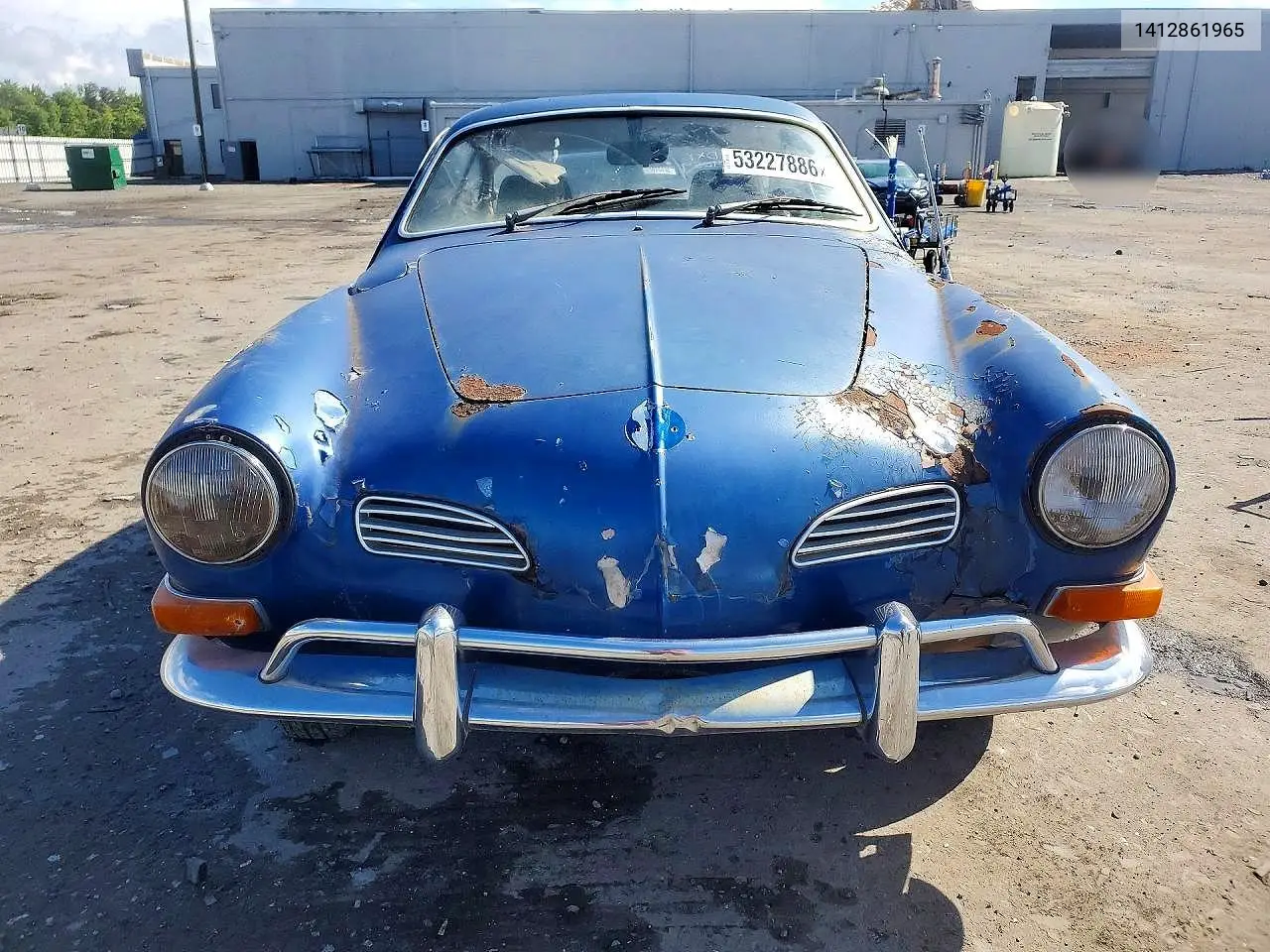 1971 Volkswagen Karmann Gh VIN: 1412861965 Lot: 53227886