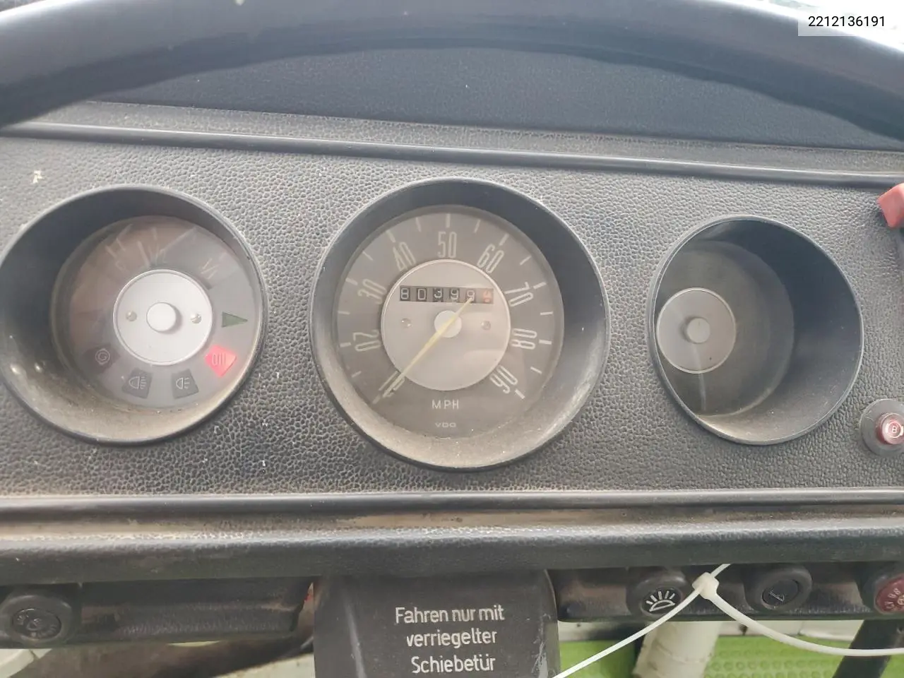 2212136191 1971 Volkswagen Bus