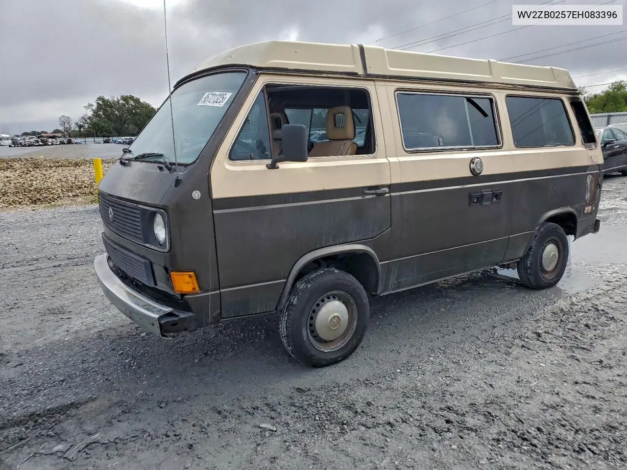 WV2ZB0257EH083396 1984 Volkswagen Vanagon Campmobile