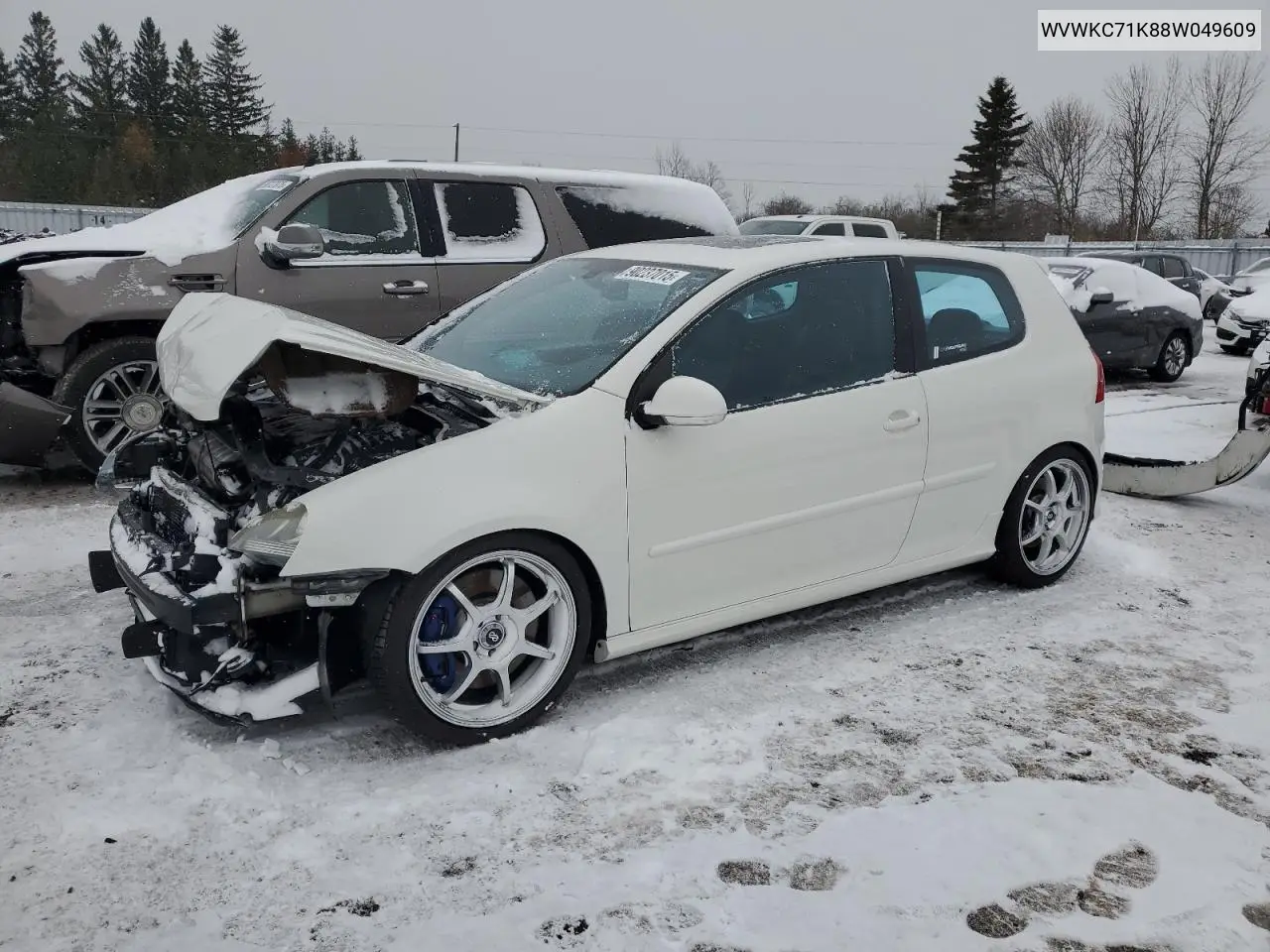 WVWKC71K88W049609 2008 Volkswagen R32