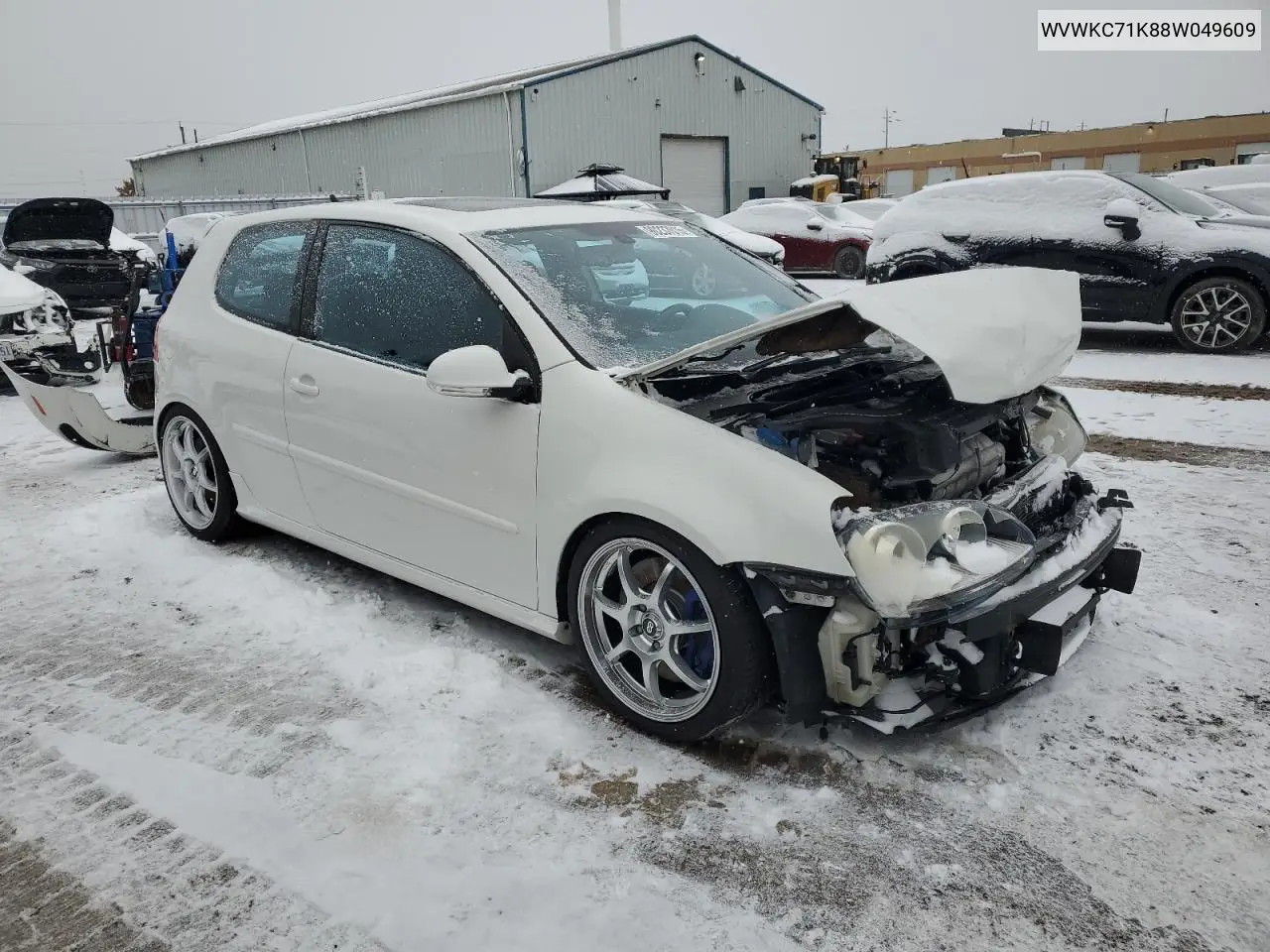 WVWKC71K88W049609 2008 Volkswagen R32