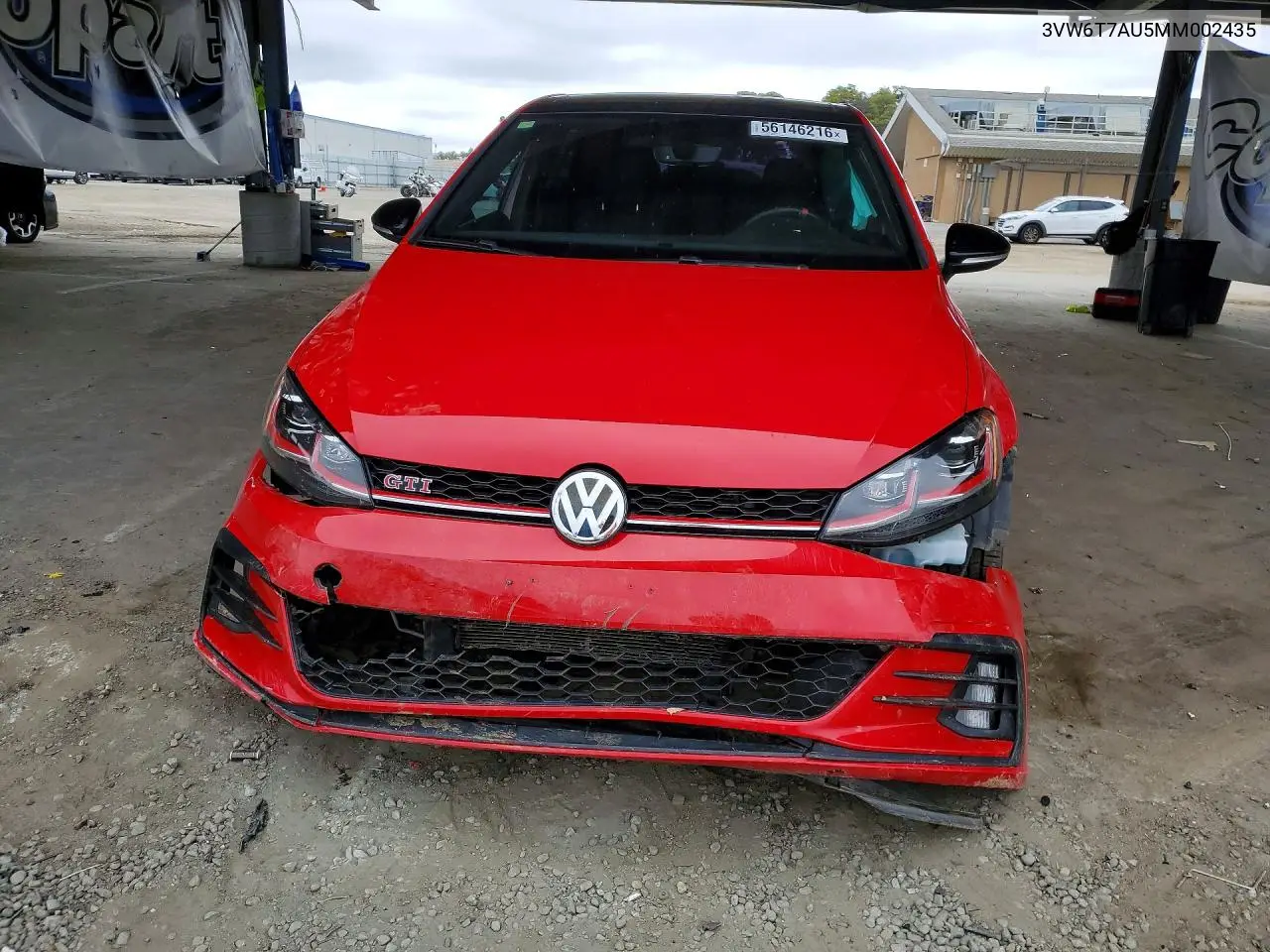 2021 Volkswagen Gti S VIN: 3VW6T7AU5MM002435 Lot: 56146216