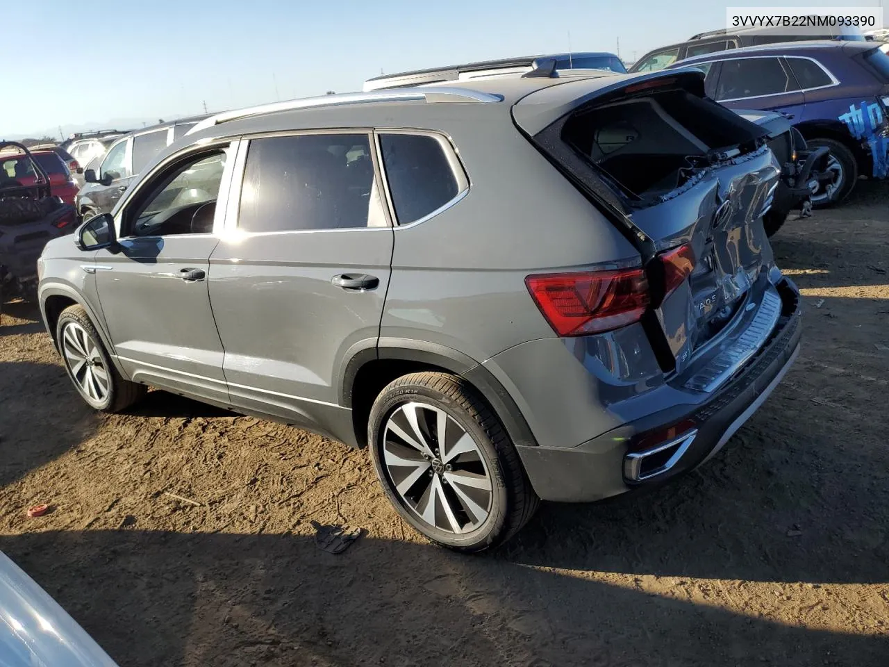 3VVYX7B22NM093390 2022 Volkswagen Taos Se