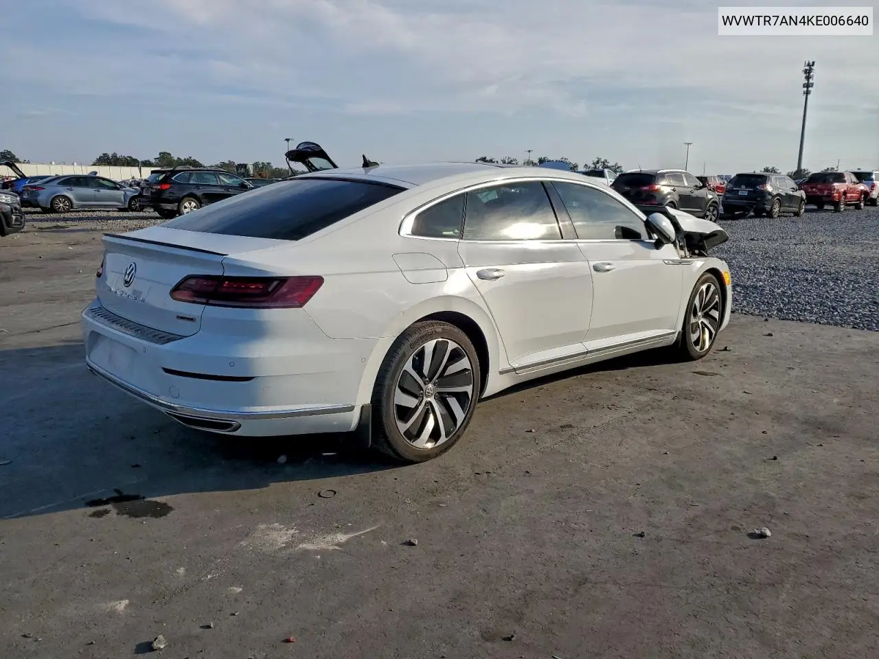 WVWTR7AN4KE006640 2019 Volkswagen Arteon Sel Premium