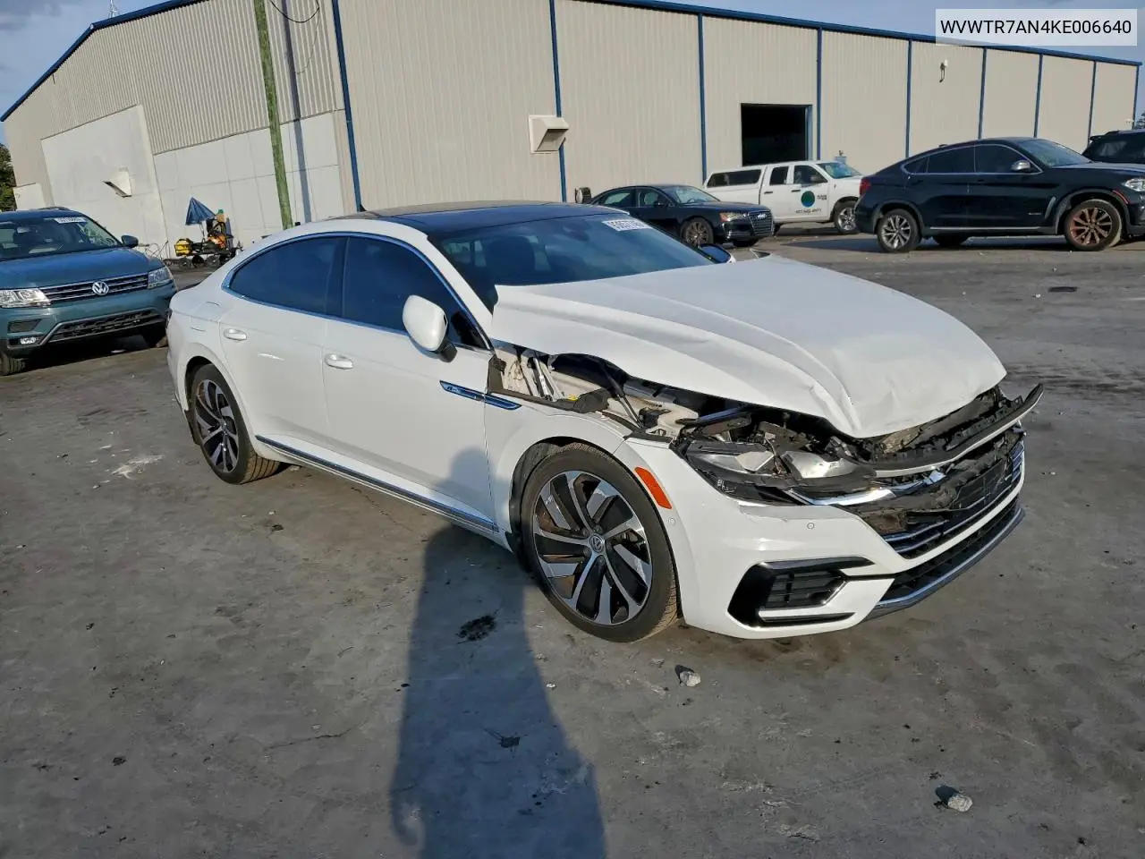 WVWTR7AN4KE006640 2019 Volkswagen Arteon Sel Premium
