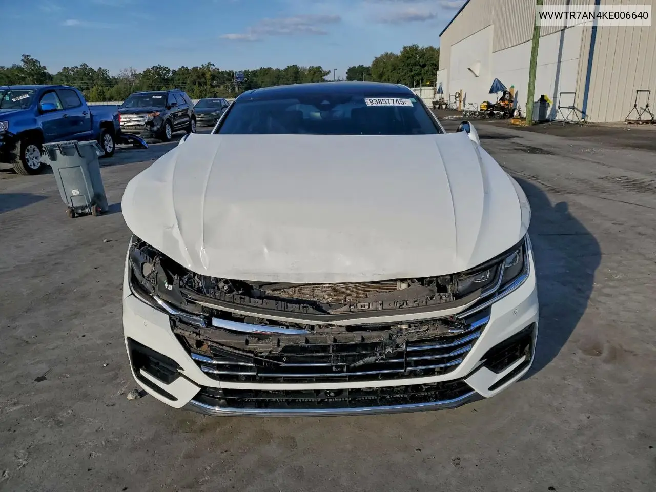 WVWTR7AN4KE006640 2019 Volkswagen Arteon Sel Premium