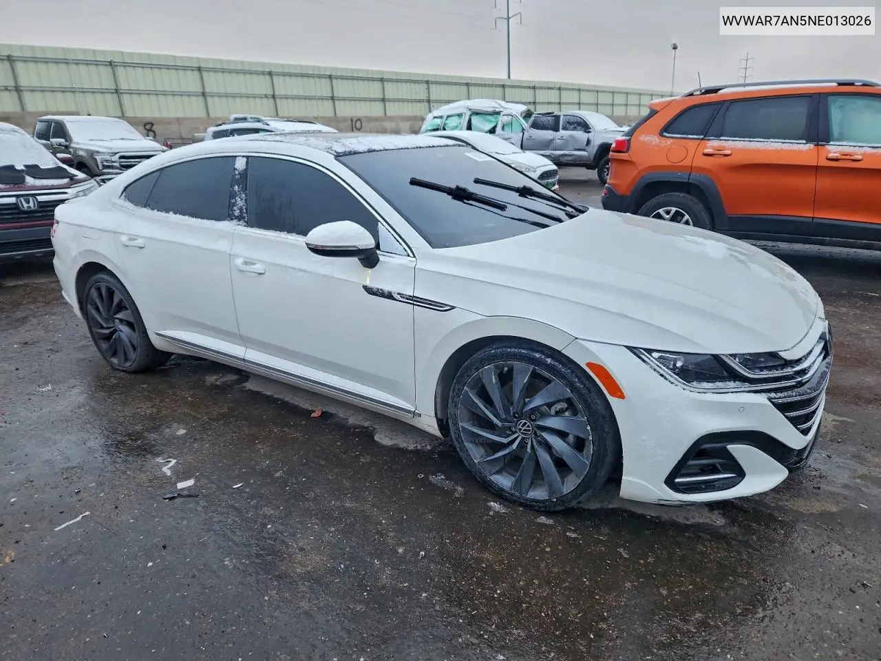 WVWAR7AN5NE013026 2022 Volkswagen Arteon Sel R-Line