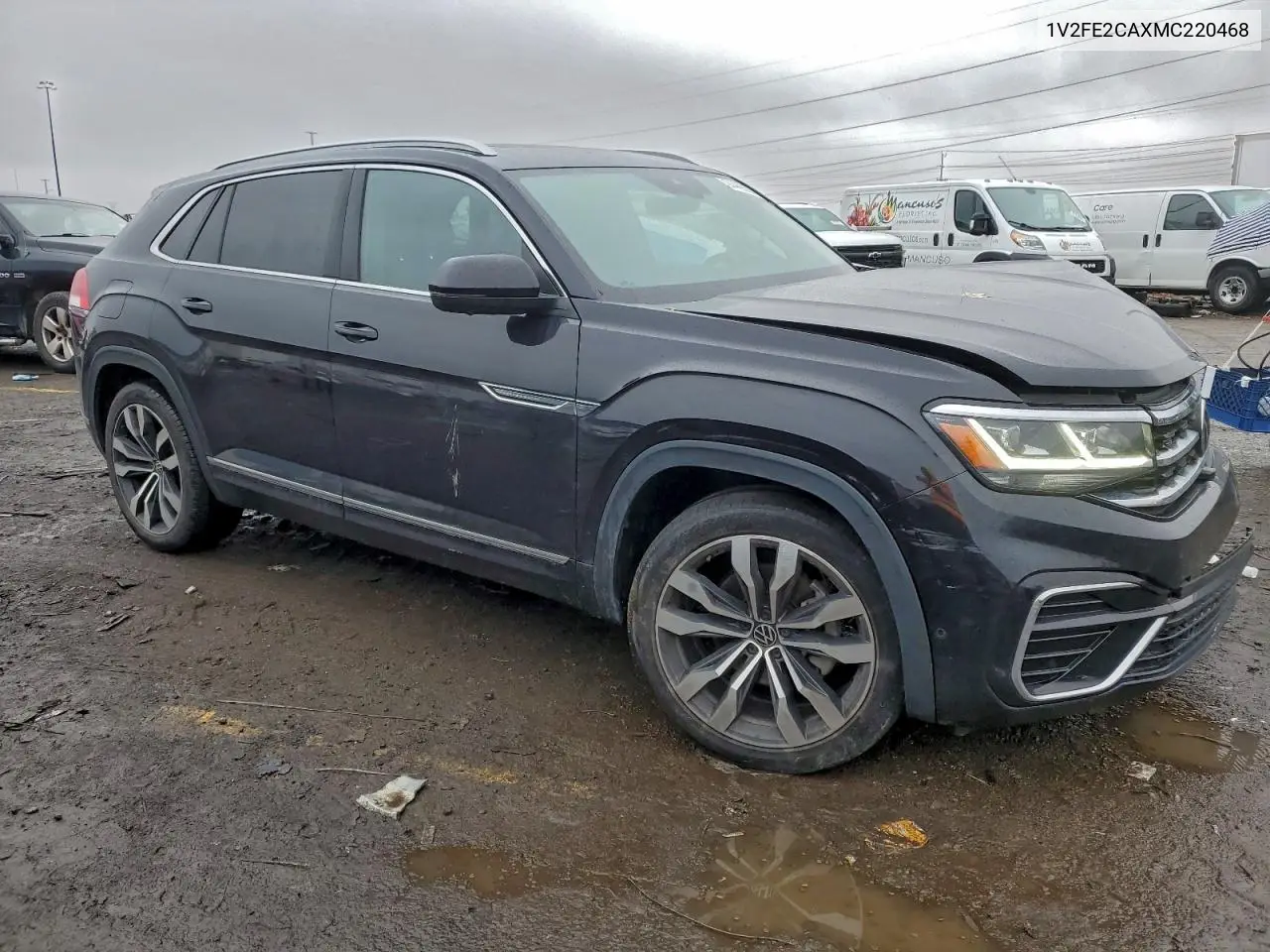 1V2FE2CAXMC220468 2021 Volkswagen Atlas Cross Sport Sel Premium R-Line