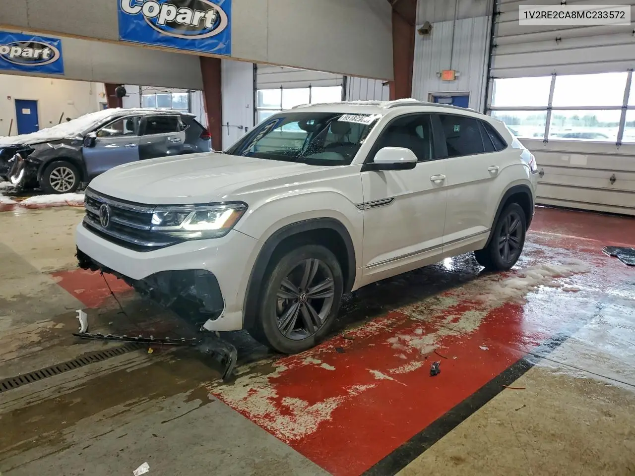 1V2RE2CA8MC233572 2021 Volkswagen Atlas Cross Sport Se