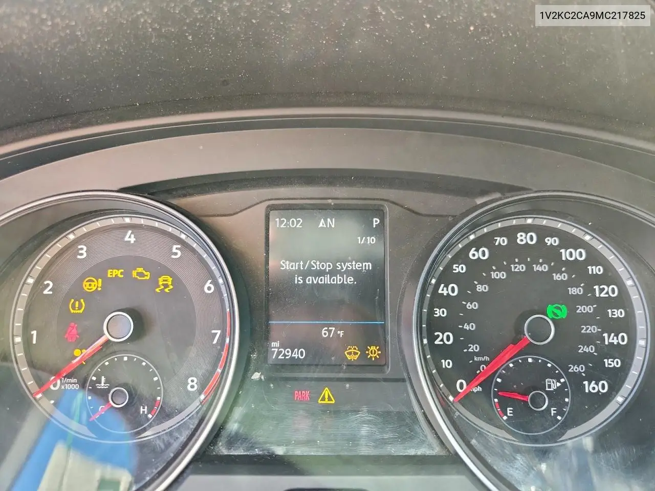 1V2KC2CA9MC217825 2021 Volkswagen Atlas Cross Sport Se