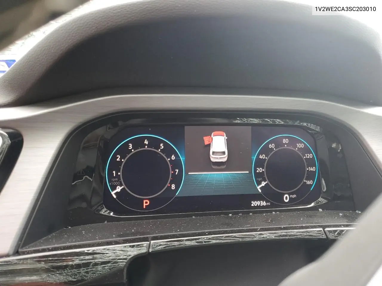 1V2WE2CA3SC203010 2025 Volkswagen Atlas Cross Sport Se