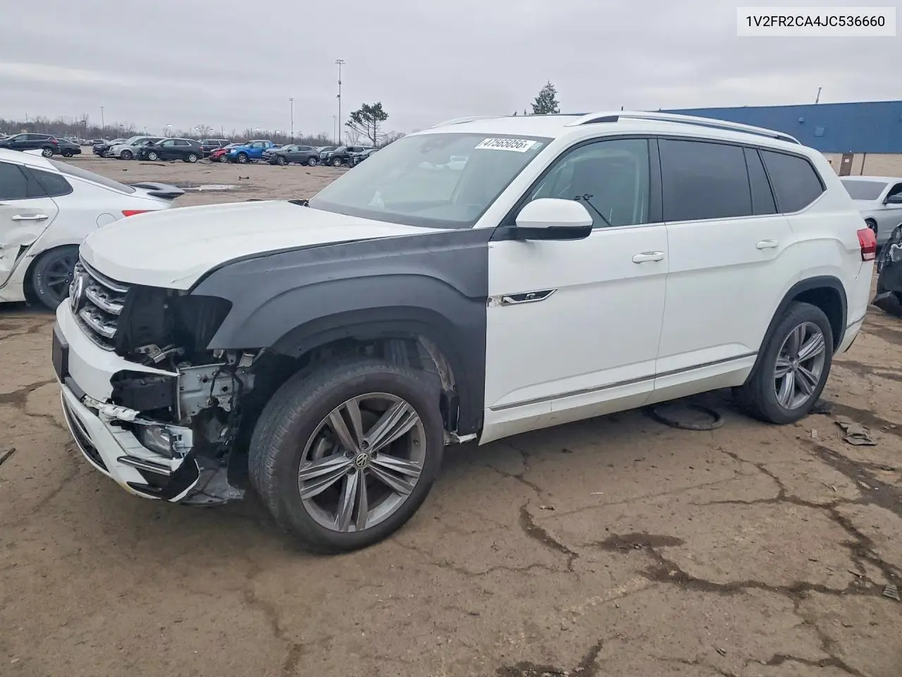 1V2FR2CA4JC536660 2018 Volkswagen Atlas Se