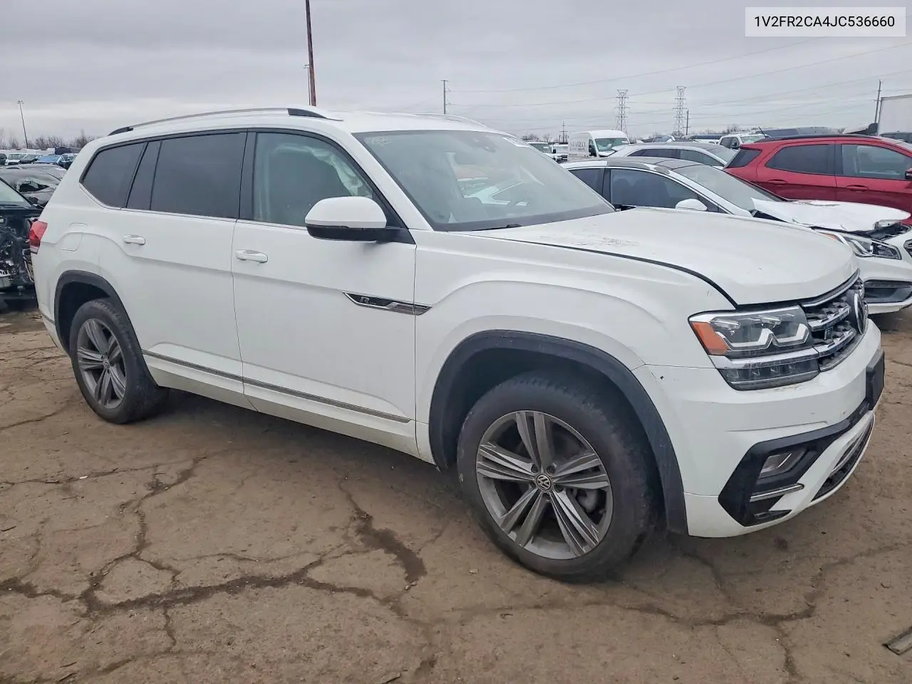1V2FR2CA4JC536660 2018 Volkswagen Atlas Se