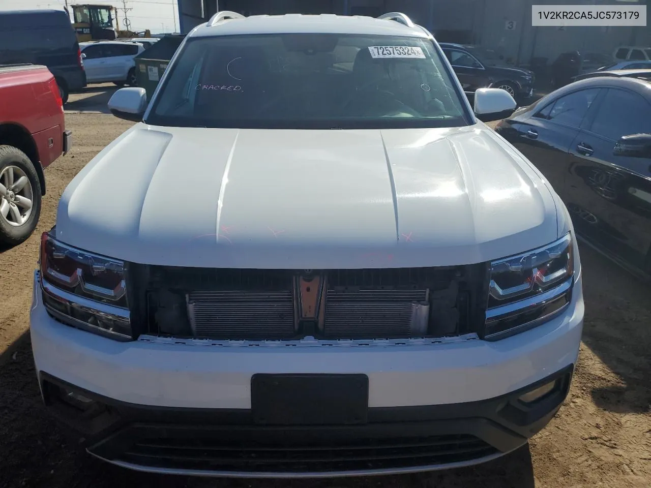 1V2KR2CA5JC573179 2018 Volkswagen Atlas Se