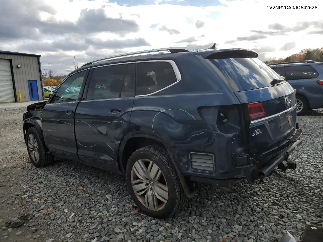 1V2NR2CA0JC542628 2018 Volkswagen Atlas Sel Premium