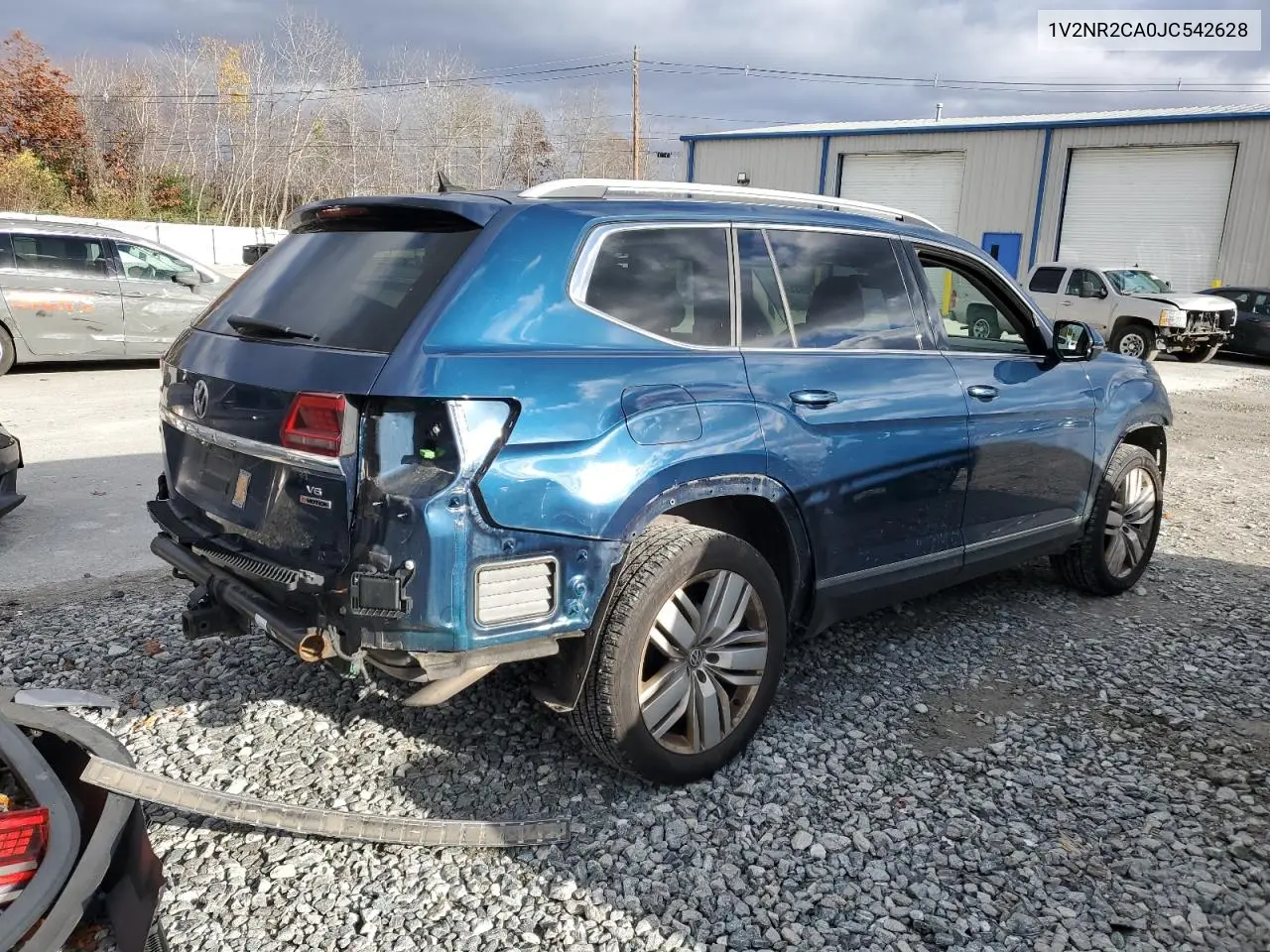 1V2NR2CA0JC542628 2018 Volkswagen Atlas Sel Premium