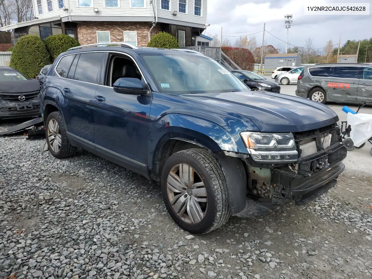 1V2NR2CA0JC542628 2018 Volkswagen Atlas Sel Premium