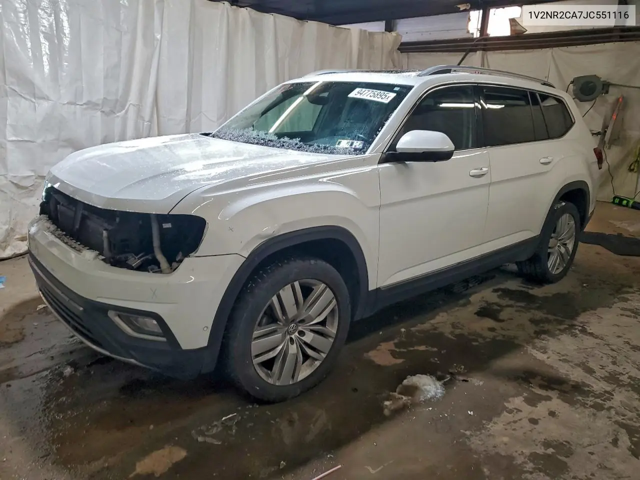 1V2NR2CA7JC551116 2018 Volkswagen Atlas Sel Premium