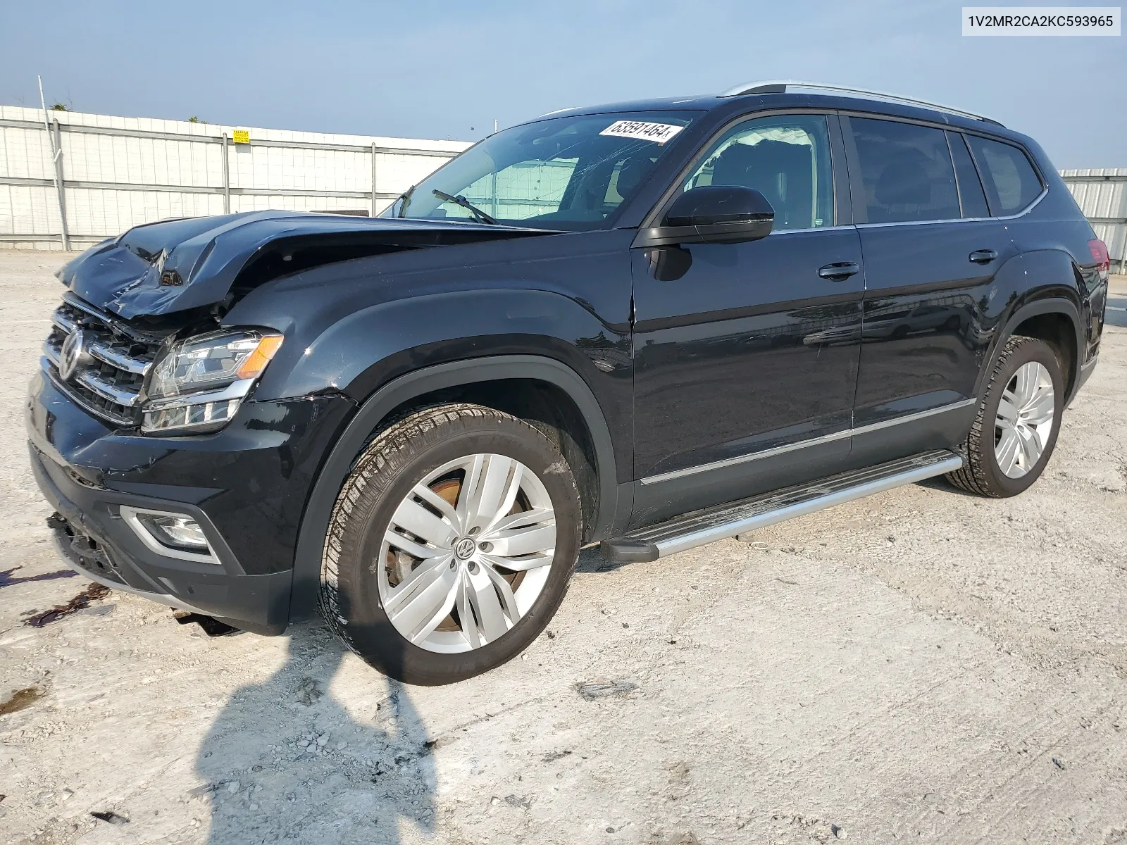 1V2MR2CA2KC593965 2019 Volkswagen Atlas Sel