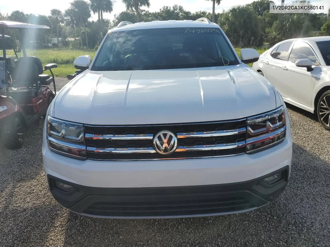 1V2DR2CA1KC580141 2019 Volkswagen Atlas Se