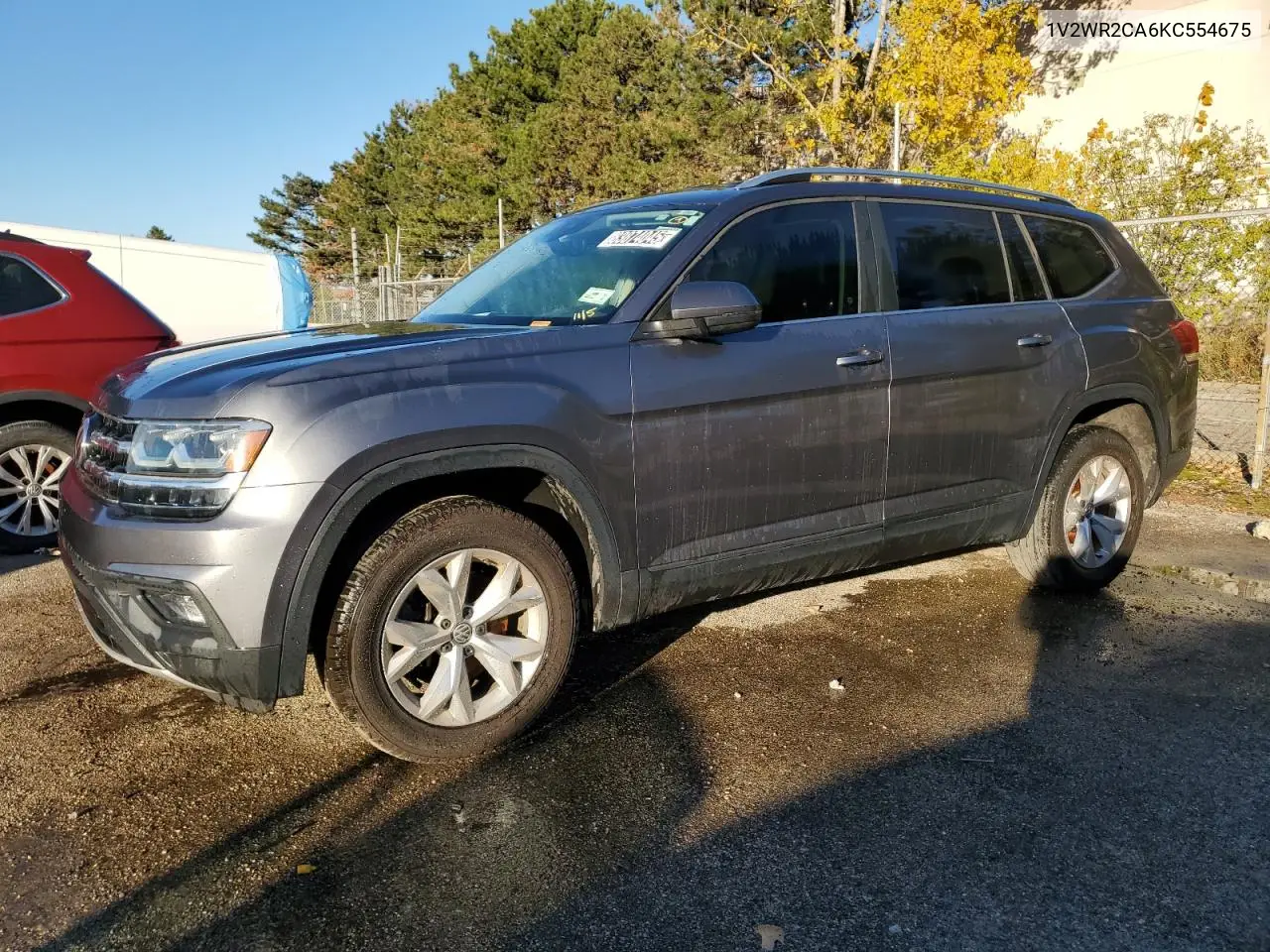 1V2WR2CA6KC554675 2019 Volkswagen Atlas Se