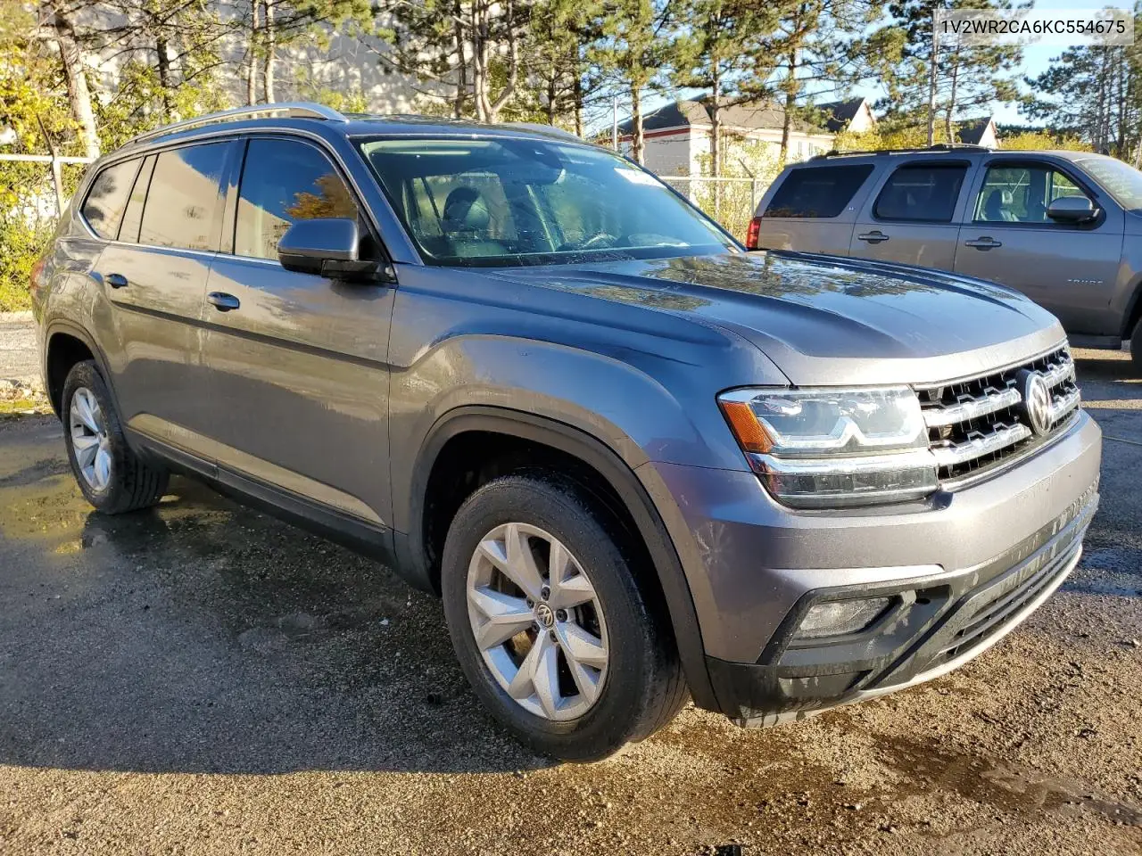 1V2WR2CA6KC554675 2019 Volkswagen Atlas Se