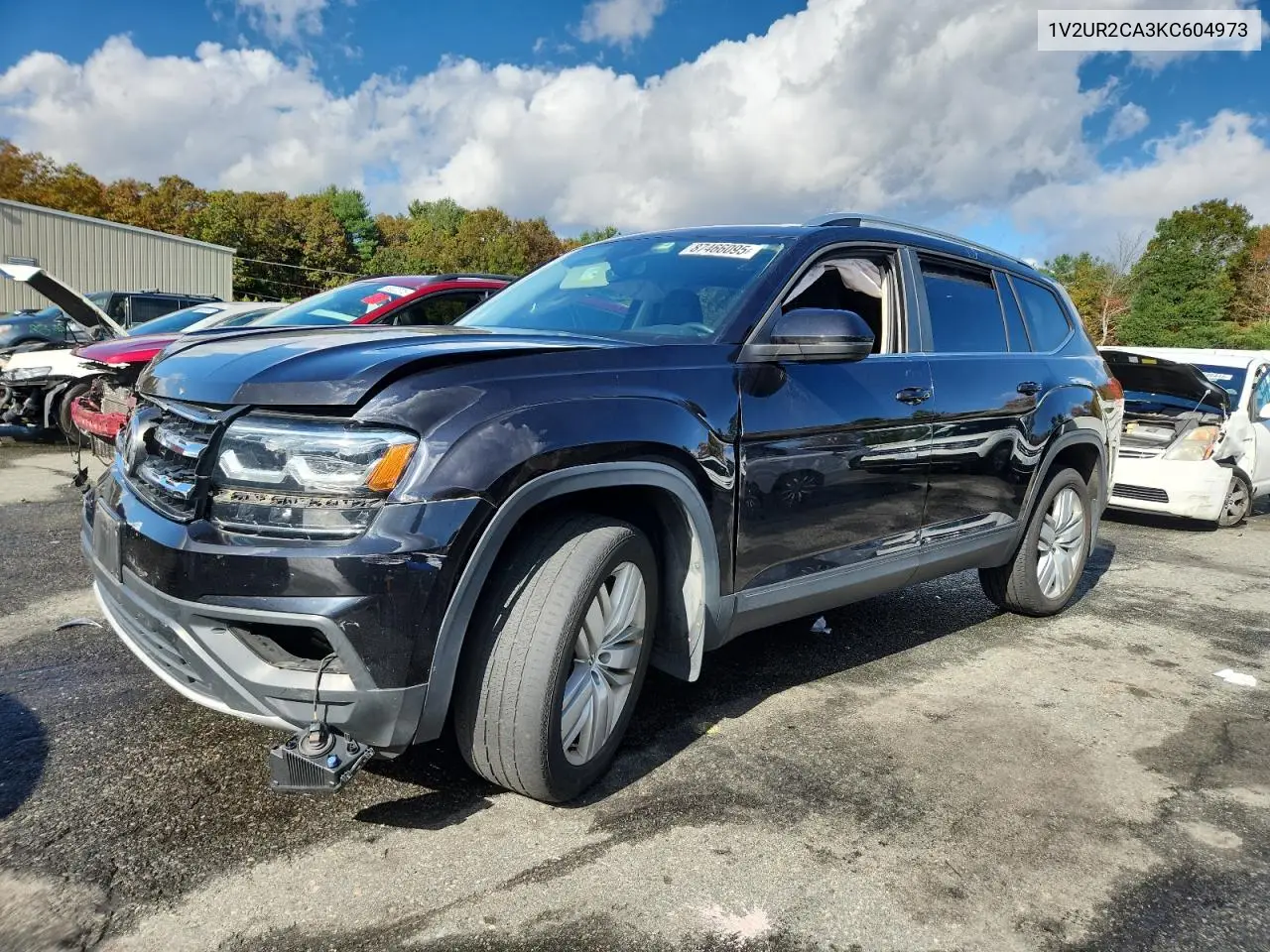 1V2UR2CA3KC604973 2019 Volkswagen Atlas Se