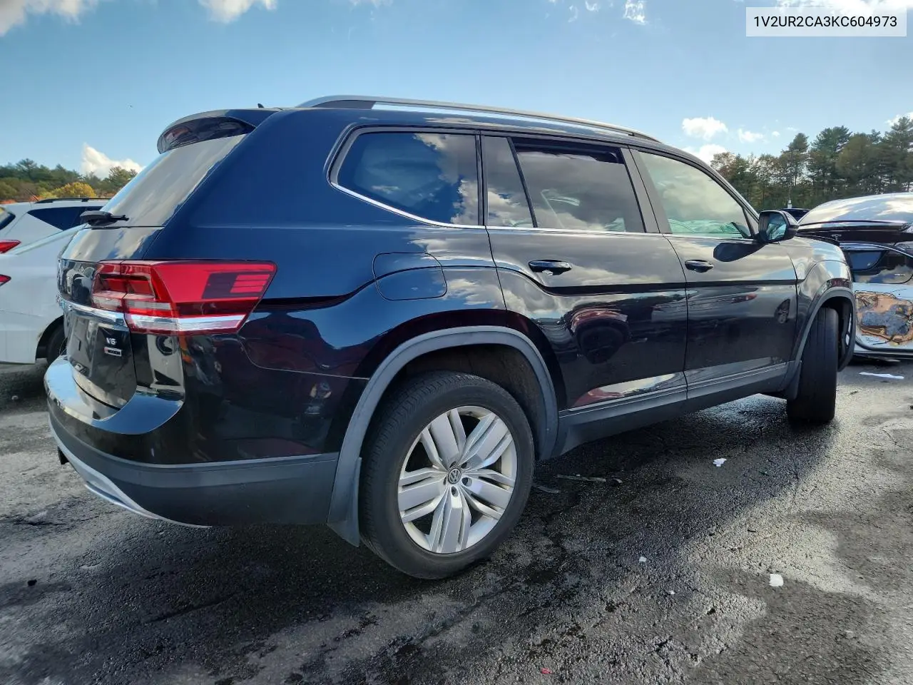 1V2UR2CA3KC604973 2019 Volkswagen Atlas Se