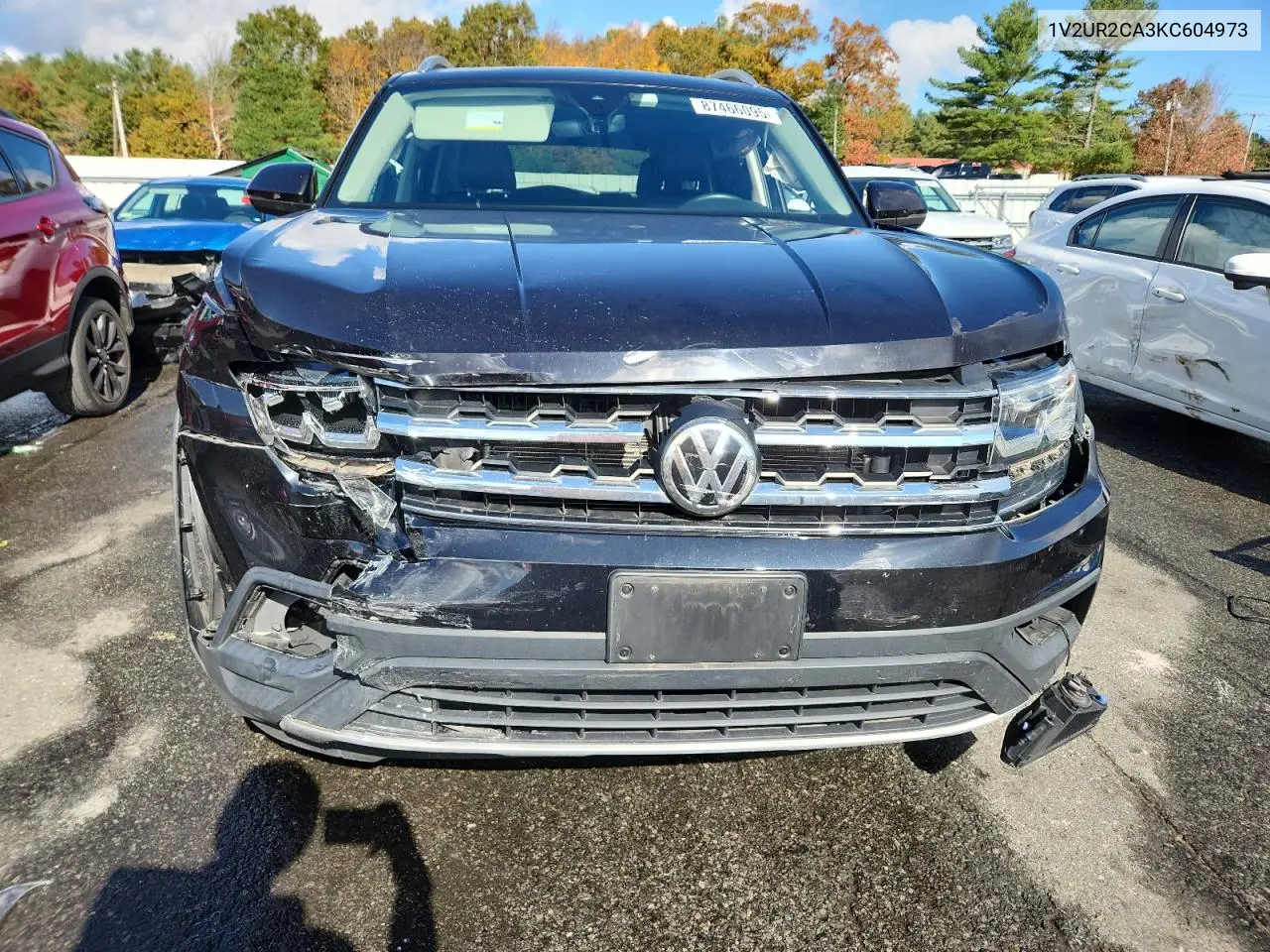 1V2UR2CA3KC604973 2019 Volkswagen Atlas Se